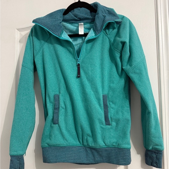 Ivivva Other - Ivivva Teal Zip-Up Fleece Jacket 14